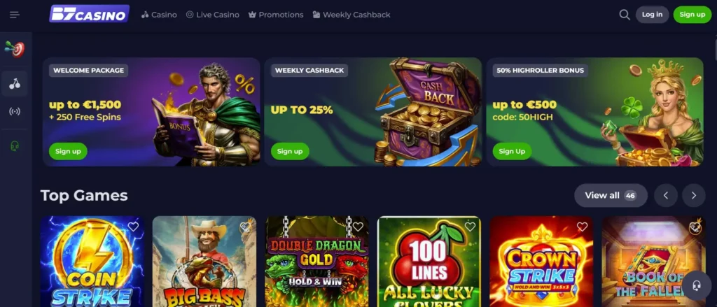Registreren bij B7 Casino in Enkele Eenvoudige Stappen